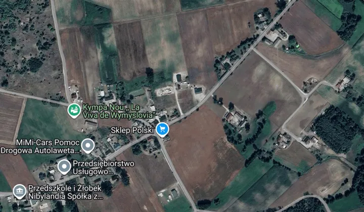 Działka budowlana Wymysłowo