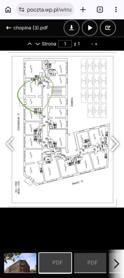Mieszkanie 2-pokojowe Żyrardów Centrum, ul. Fryderyka Chopina. Zdjęcie 3