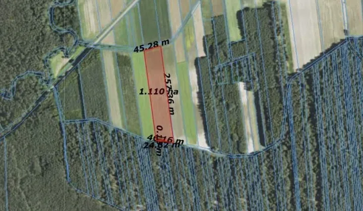 Działka rolna Wólka Łamana