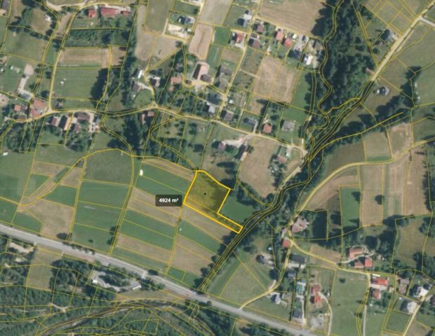 Działka budowlana Frycowa. Zdjęcie 3