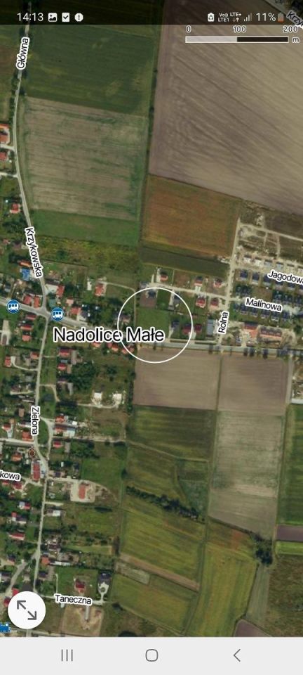 Działka budowlana Nadolice Małe, ul. Wrocławska. Zdjęcie 3