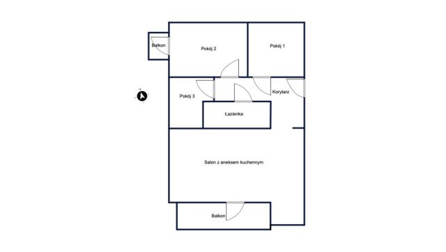 Mieszkanie 3-pokojowe Krasne. Zdjęcie 20
