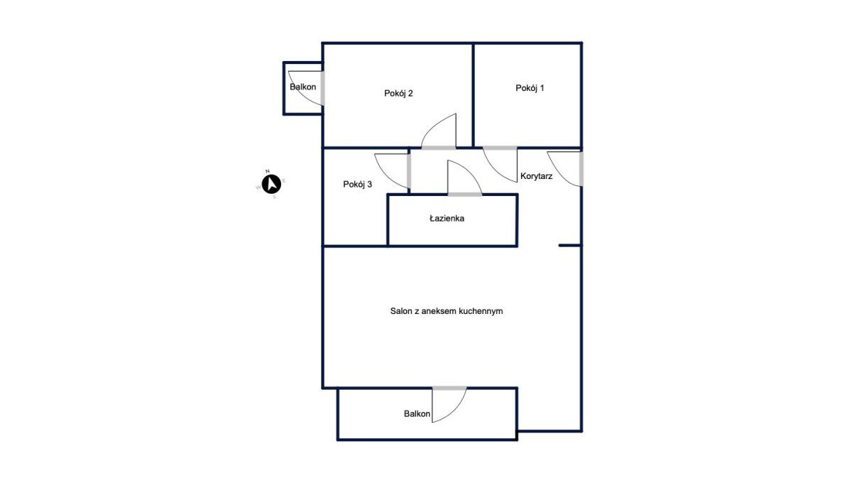 Mieszkanie 3-pokojowe Krasne. Zdjęcie 20