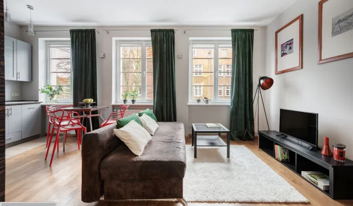 Mieszkanie 1-pokojowe Gdańsk Śródmieście, ul. Grobla III