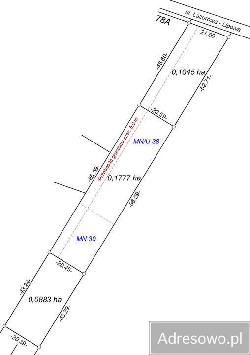 Działka budowlana Skubianka. Zdjęcie 2