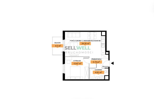 Mieszkanie 2-pokojowe Łódź Widzew, ul. Widzewska. Zdjęcie 17