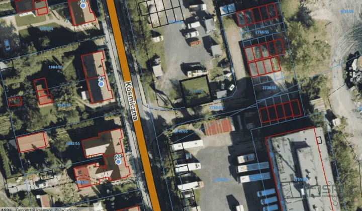 Działka inna Katowice Giszowiec, ul. Kosmiczna