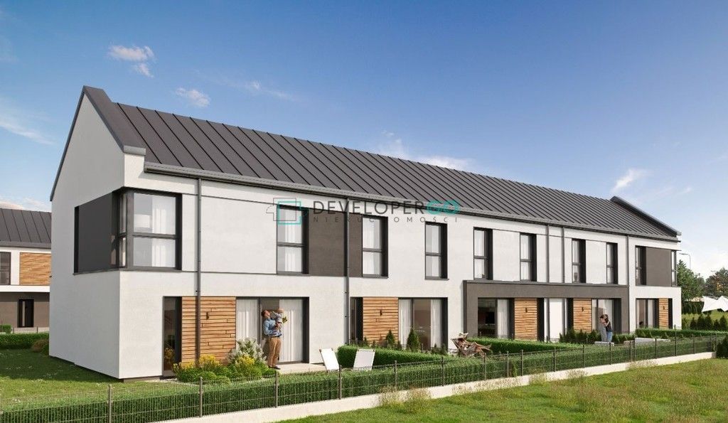 dom szeregowy, 4 pokoje Grabówka