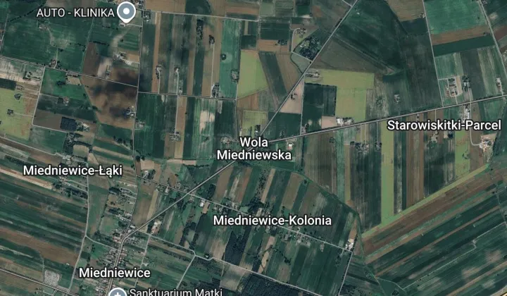 Działka budowlana Wola Miedniewska