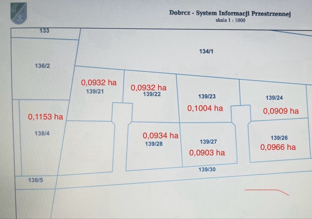 Działka budowlana Wudzyn. Zdjęcie 8