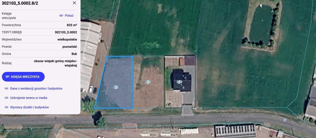 Działka budowlana Dakowy Suche, ul. Jesionowa. Zdjęcie 2