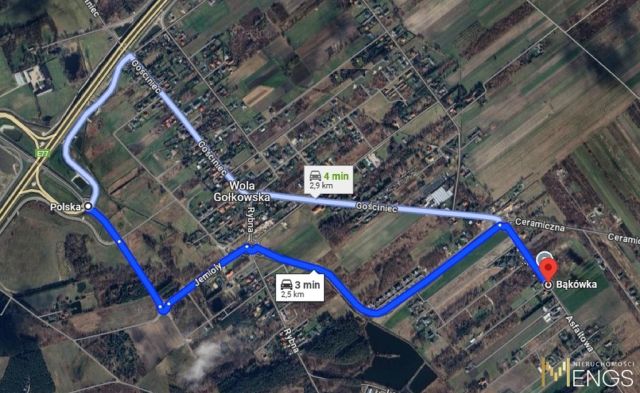 Działka inwestycyjna Bąkówka, ul. Przy Grobli. Zdjęcie 8