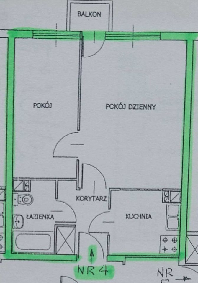 Mieszkanie 2-pokojowe Gdańsk VII Dwór, ul. Henryka Rodakowskiego. Zdjęcie 1
