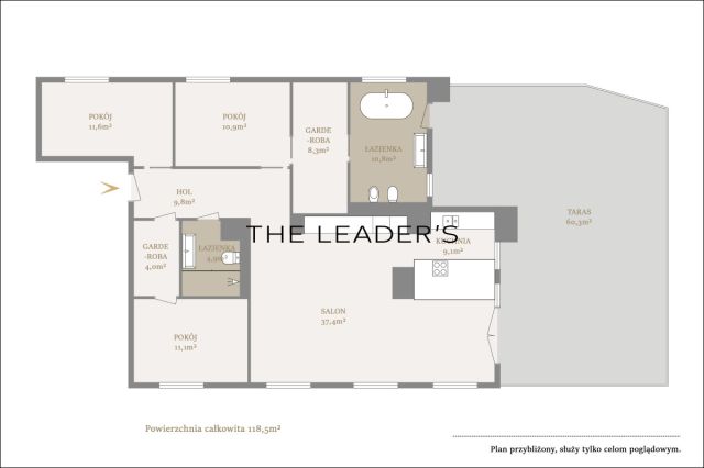 Mieszkanie 4-pokojowe Warszawa Wilanów, ul. Franciszka Klimczaka. Zdjęcie 20