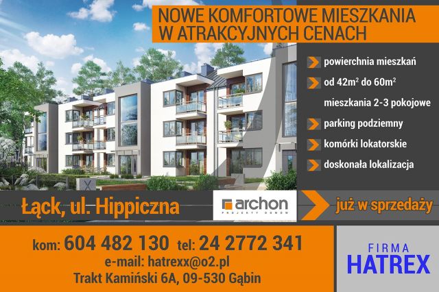 Mieszkanie 2-pokojowe Łąck, ul. Hippiczna. Zdjęcie 1