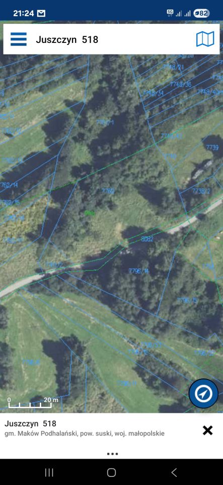 Działka rolna Juszczyn Dział. Zdjęcie 2