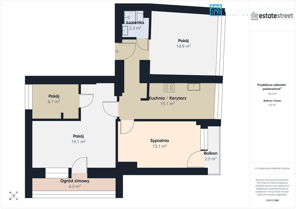 Mieszkanie 4-pokojowe Bytom, ul. Jana Matejki. Zdjęcie 18