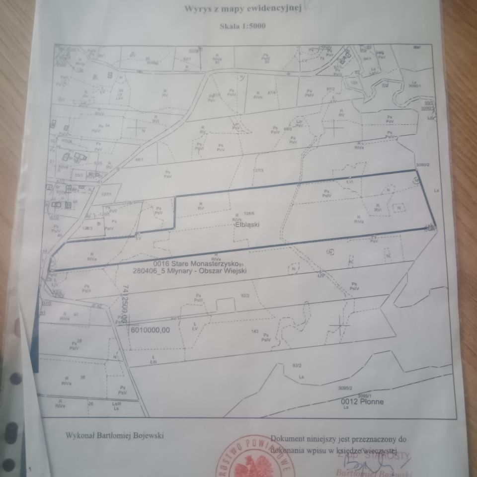 Działka rolna Stare Monasterzysko. Zdjęcie 2
