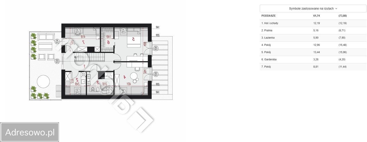 dom wolnostojący, 5 pokoi Żyrardów, ul. Żytnia. Zdjęcie 2
