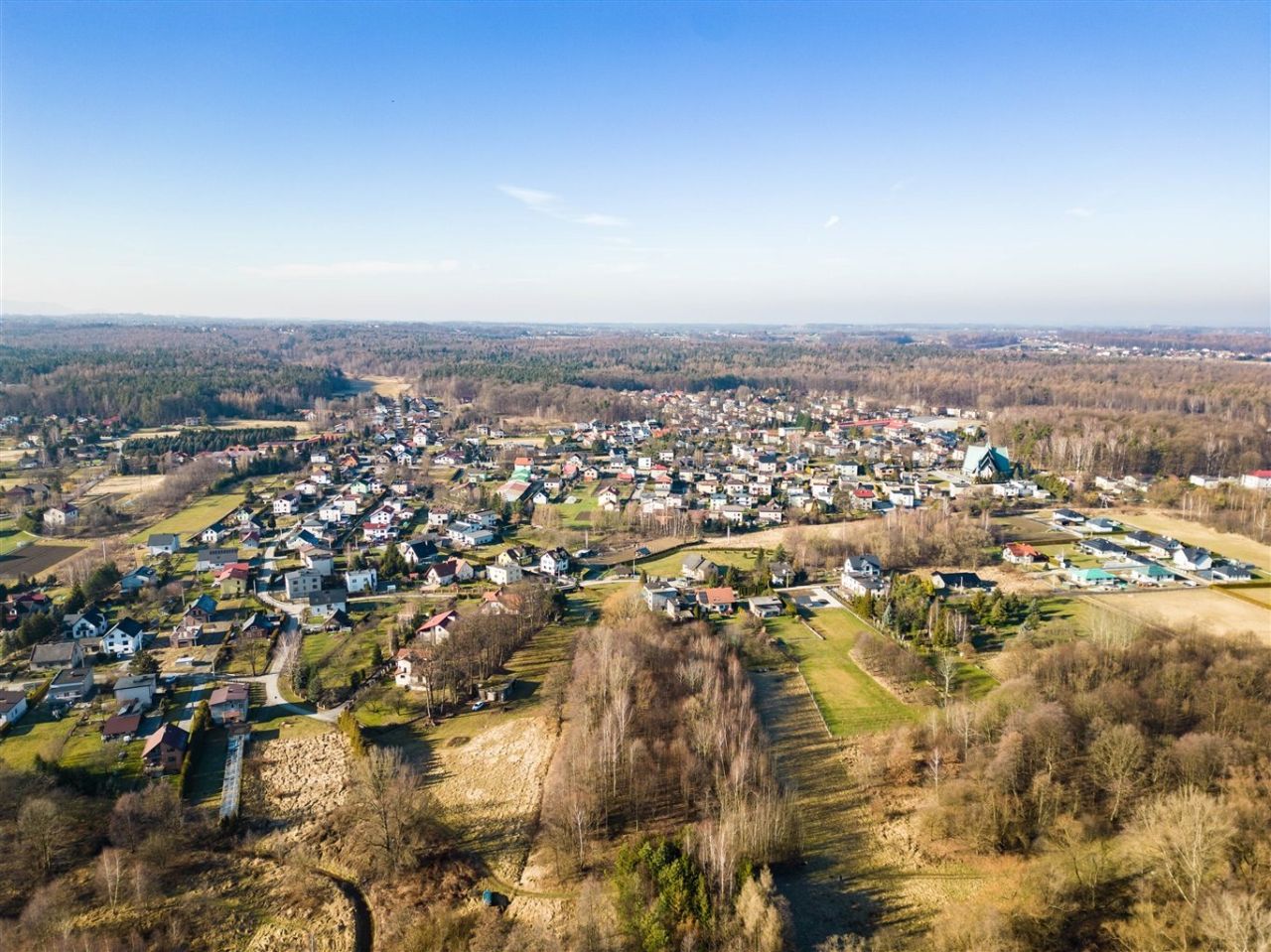 Działka rolno-budowlana Kęty Podlesie. Zdjęcie 11