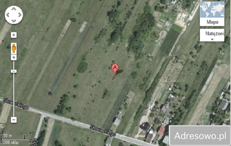 Działka budowlana Chełmek, ul. Juliusza Słowackiego