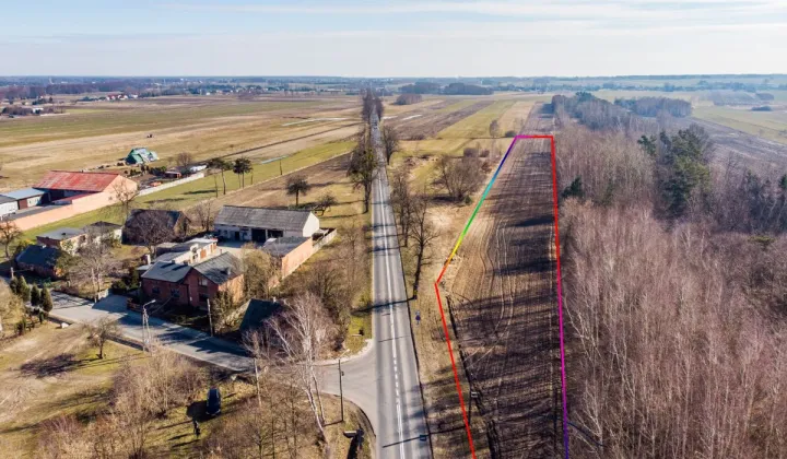 Działka inwestycyjna Huta Wiskicka