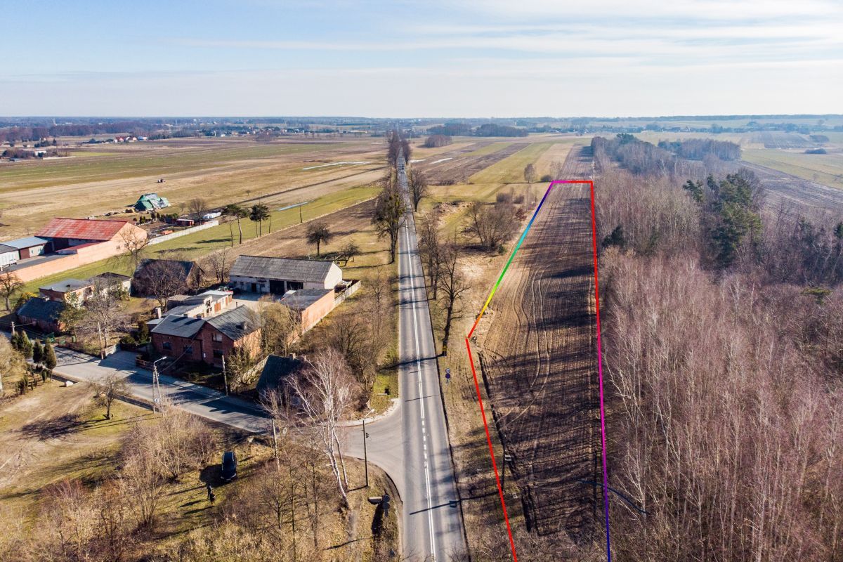 Działka inwestycyjna Huta Wiskicka