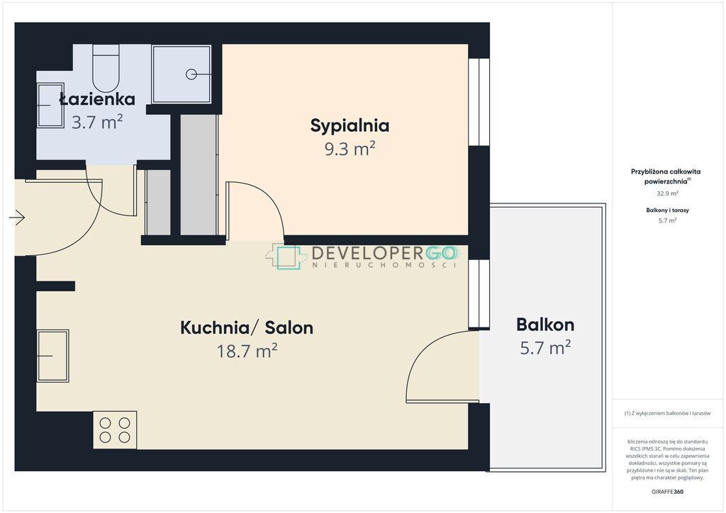 Mieszkanie 2-pokojowe Białystok, ul. Prowiantowa. Zdjęcie 13