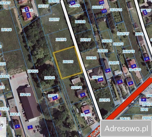 Działka budowlana Niepołomice, ul. Tadeusza Kościuszki