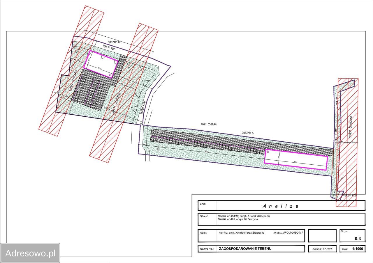 Działka budowlana Zelczyna. Zdjęcie 2