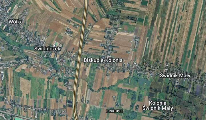 Działka budowlana Biskupie-Kolonia