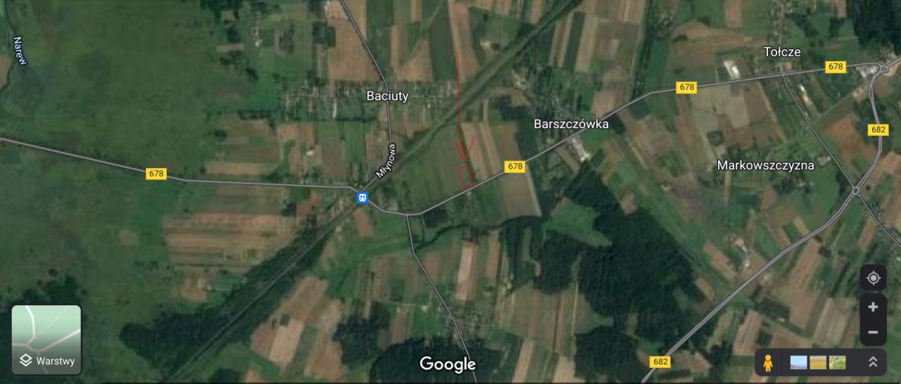 Działka rolna Baciuty. Zdjęcie 2