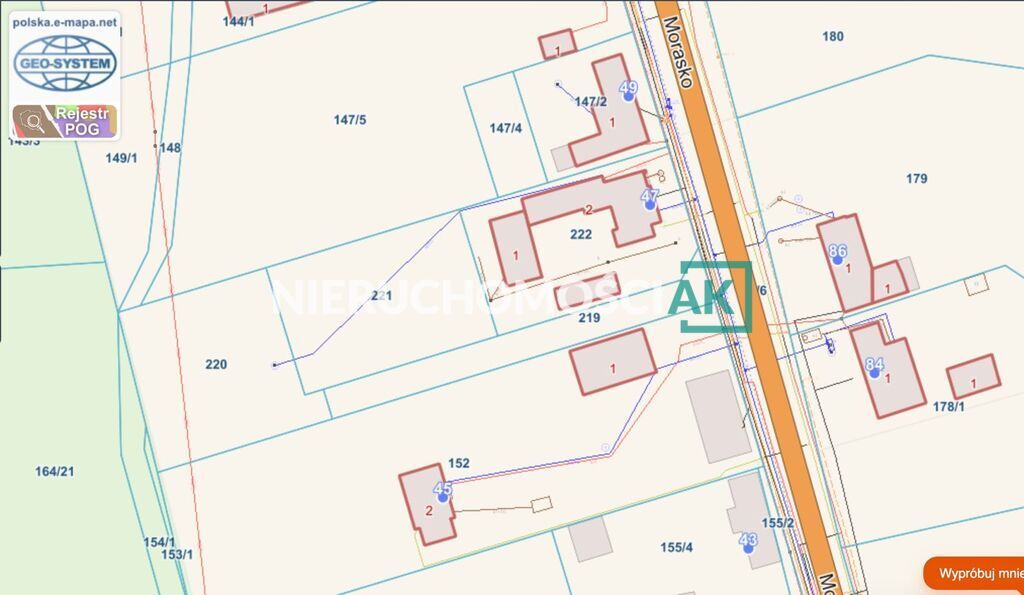 Działka budowlana Poznań Morasko, ul. Morasko. Zdjęcie 4