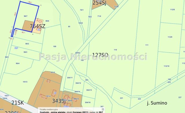 Działka budowlana Gorzewo. Zdjęcie 2