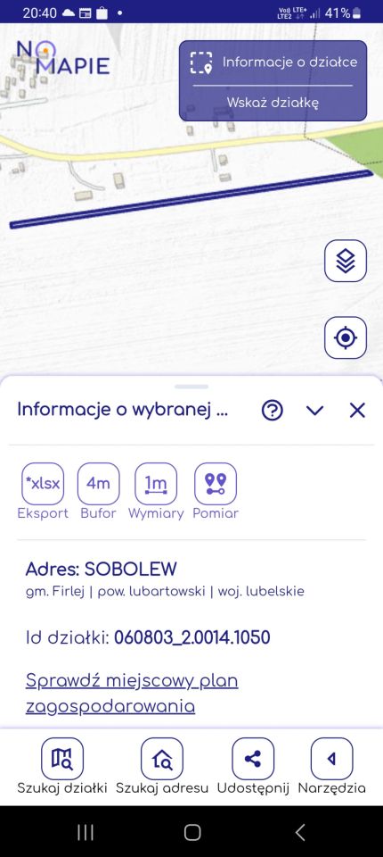 Działka rolna Sobolew. Zdjęcie 1