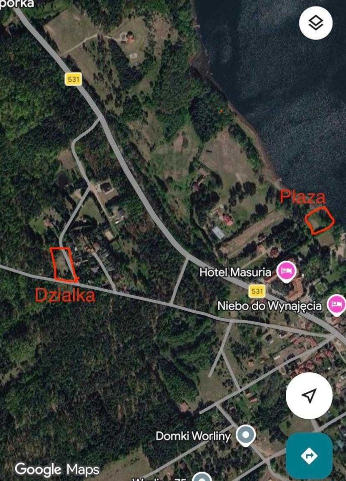 Działka budowlana Worliny. Zdjęcie 2