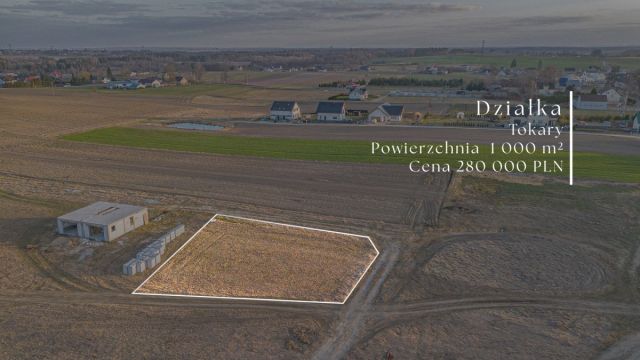 Działka budowlana Tokary, ul. Okrężna. Zdjęcie 1