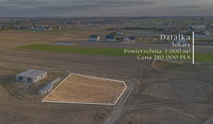 Działka budowlana Tokary, ul. Okrężna