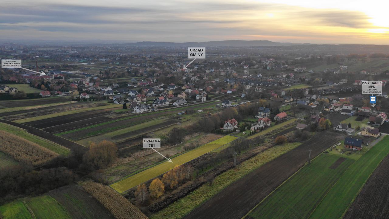 Działka rolno-budowlana Zielonki, ul. Na Ogrody