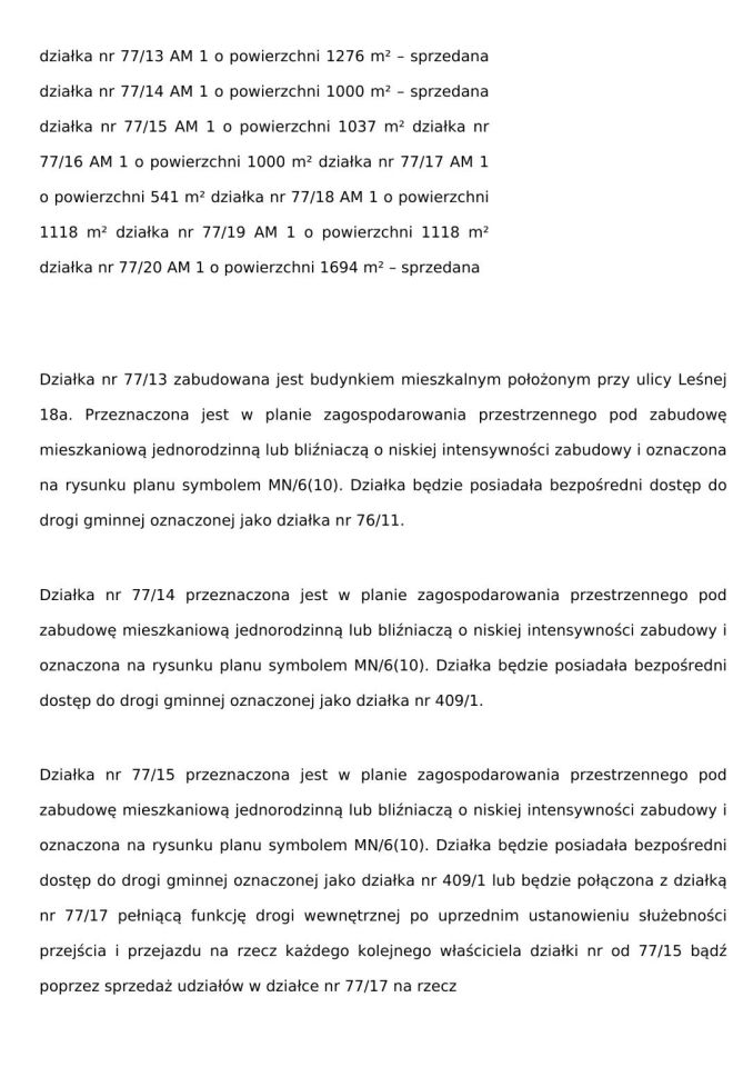 Działka budowlana Lubnów, ul. Leśna. Zdjęcie 9