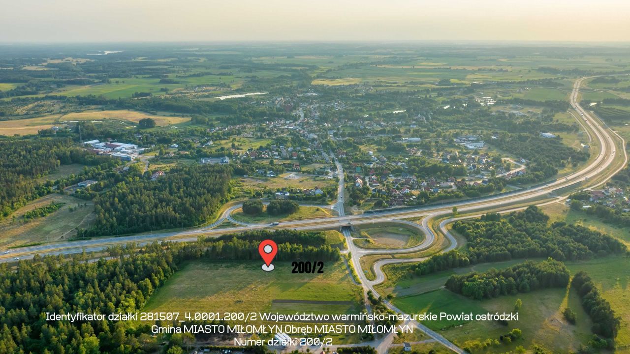 Działka inwestycyjna Miłomłyn. Zdjęcie 2