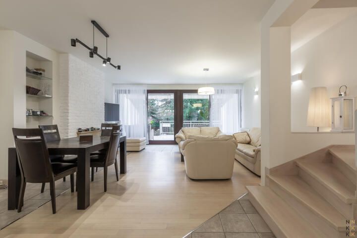 dom szeregowy, 4 pokoje Wrocław Krzyki, ul. Hufcowa. Zdjęcie 2