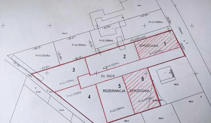 Działka budowlana Smolec, Główna