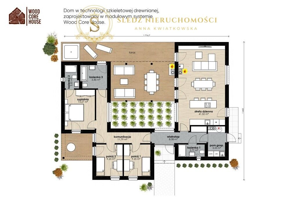 Działka budowlana Jodłowice. Zdjęcie 36