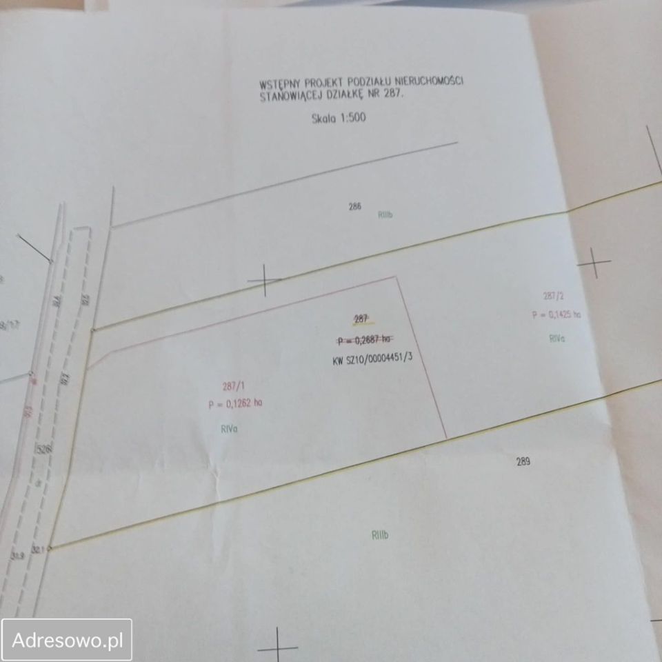 Działka budowlana Przemocze. Zdjęcie 5