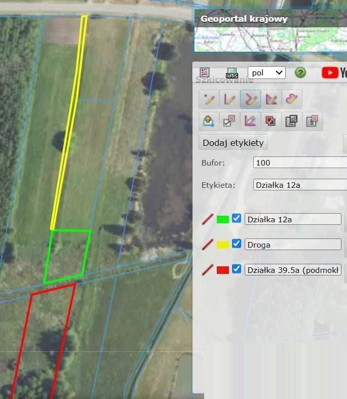 Działka budowlana Zdżary. Zdjęcie 2