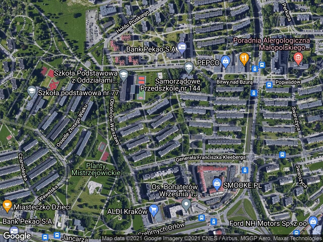 Mieszkanie 2-pokojowe Kraków Mistrzejowice, os. Bohaterów Września