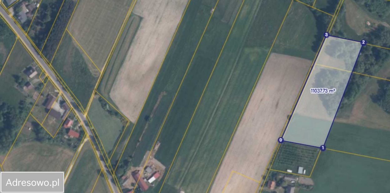 Działka budowlana Parzynów. Zdjęcie 2