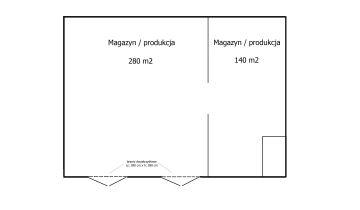 Hala/magazyn Stary Sącz Na Kamieńcu, ul. Źródlana