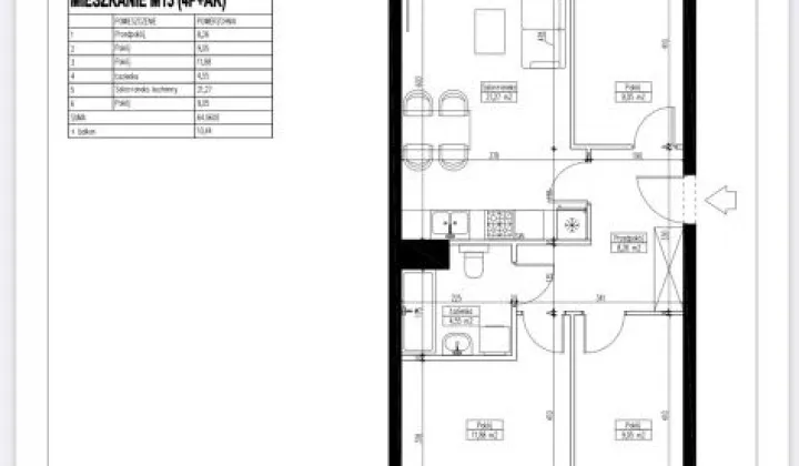 Mieszkanie 3-pokojowe Łęczna, ul. Cichy Zakątek
